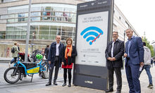 Free Wi-Fi with no time limit in Wiesbaden.