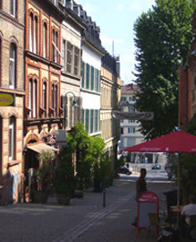 Ansicht Straße im Bergkirchenviertel