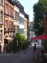 Ansicht Straße im Bergkirchenviertel