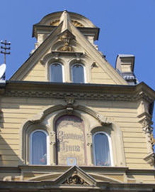Ansicht Hausfassade am Bismarckring