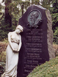 Grabstein auf dem Nordfriedhof