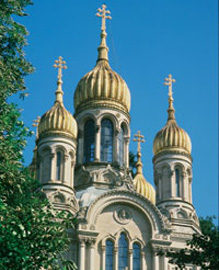 Ansicht Russische Kirche