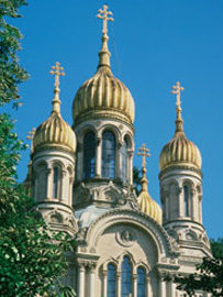 Ansicht Russische Kirche