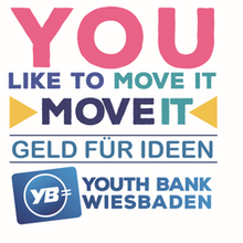Logo Youth Bank Wiesbaden.