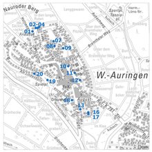 Baulücken im Ortsbezirk Auringen
