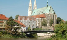 Altstadtbrücke und Peterskirche