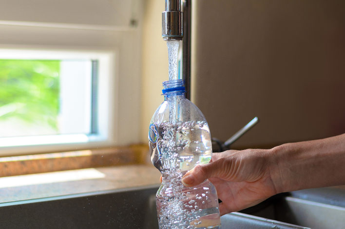 Die Initiative Refill will Menschen zum Trinken von Leitungswasser animier