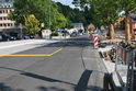 HWS Sonnenberg (Bauabschnitt 2, Juli 2014), Straßenarbeiten in der Louis-Buchelt-Straße sind abgeschlossen und die Fahrbahndecke wieder hergestellt.