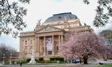 Das Staatstheater in Wiesbaden.