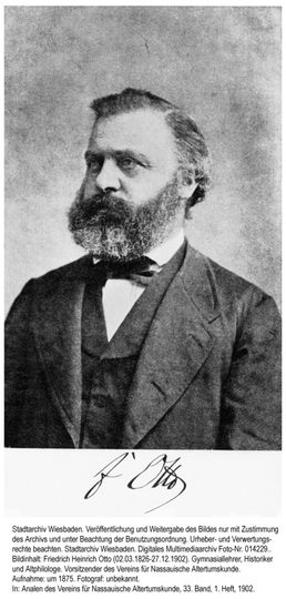 Friedrich Heinrich Otto, um 1875