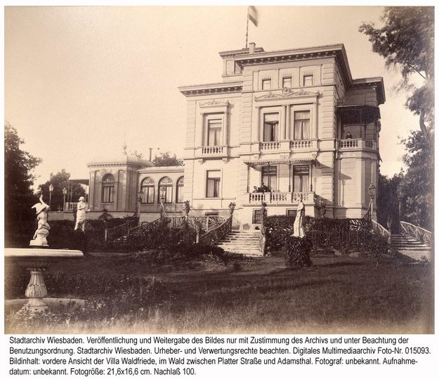 Villa Waldfriede, ca. 1900