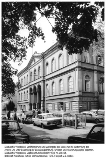 Kunsthaus, früher Werkkunstschule, 1978