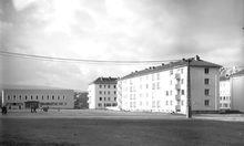 „Haus der Jugend“ am Elsässer Platz, 1954.