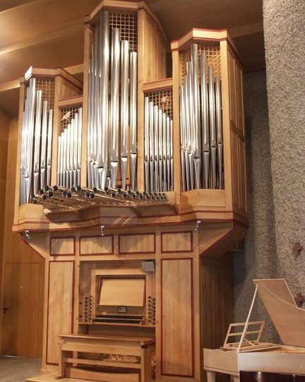 Zu den moderneren Instrumenten gehört die Orgel in St. Josef in Dotzheim.