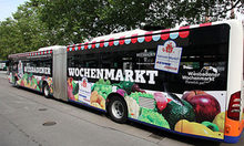 Wochenmarkt-Bus