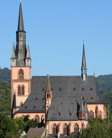 St. Valentinus kilisesi, Kiedrich'te bulunmaktadır.