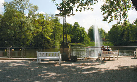 The Kurpark in Wiesbaden