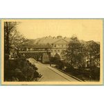 Gebr. Pfusch, Wiesbaden: Das Kaiser-Friedrich-Bad mit "Heidenmauer" und "Römertor", Fotografische Postkarte