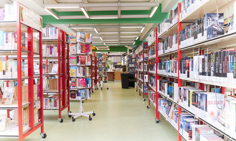 Stadtteilbibliothek Biebrich Krimi-Abteilung