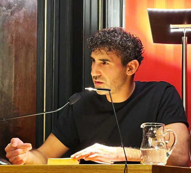 Literaturhaus'ta Necati Öziri'den Okuma