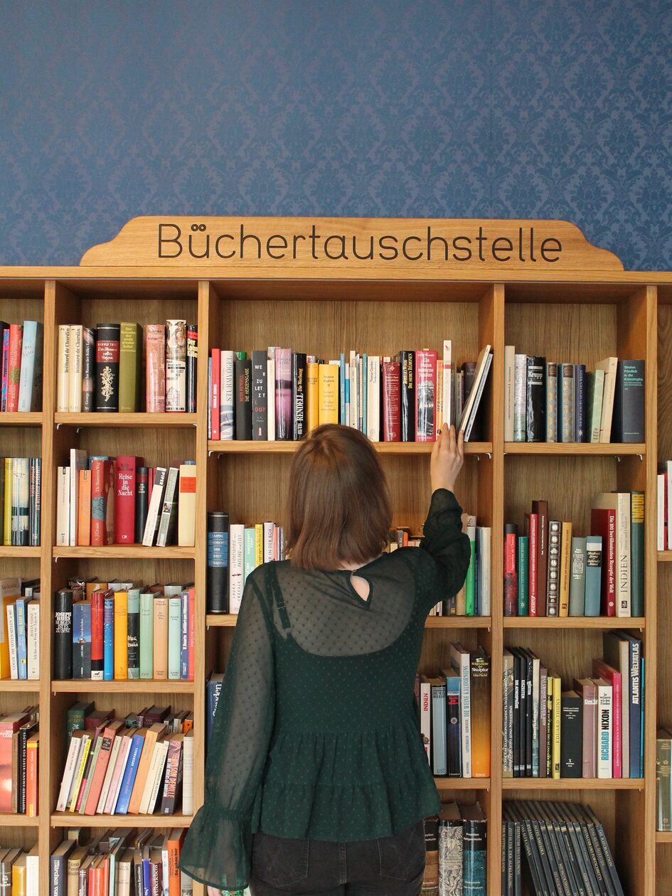 Център за обмен на книги Literaturhaus Villa Clementine