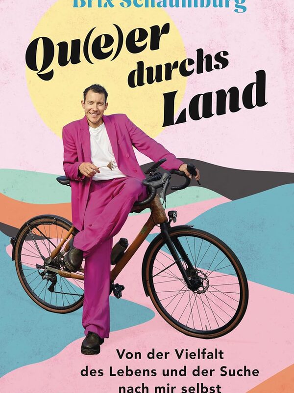 Cover, Mann auf Fahrrad