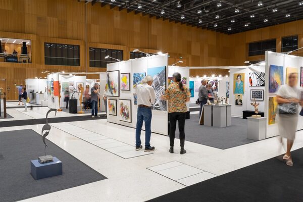 Blick in Messe