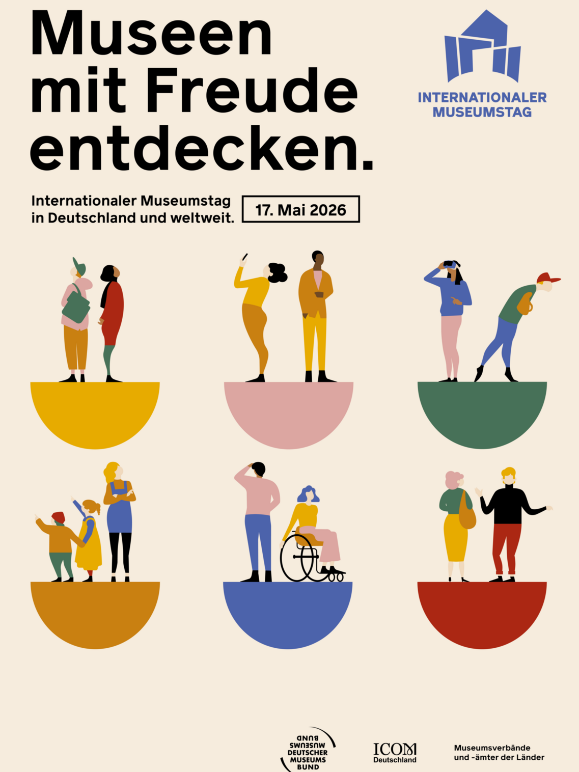 Plakat für den internationalen Museuseumstag