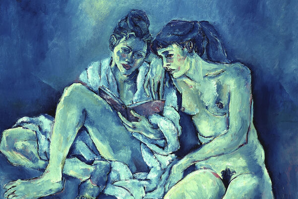 Quadro con due donne che leggono
