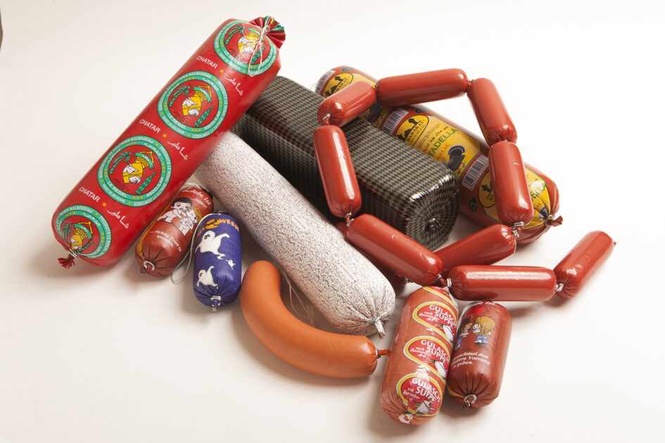 Verschiedene Wurstsorten