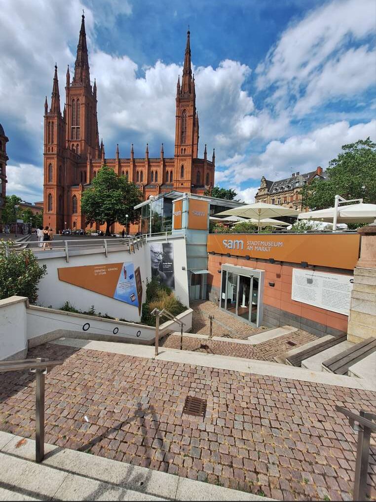 Der äußere Eingangsbereich des Stadtmuseums