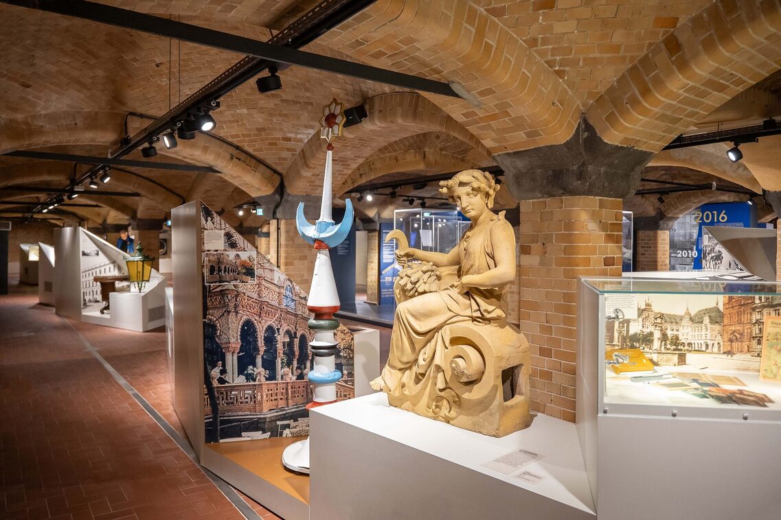 Blick in den Marktkeller