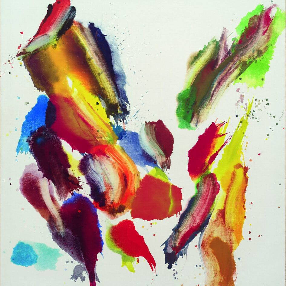 Wolfgang Hollegha, Untitled (detail), 2016, Museum Liaunig