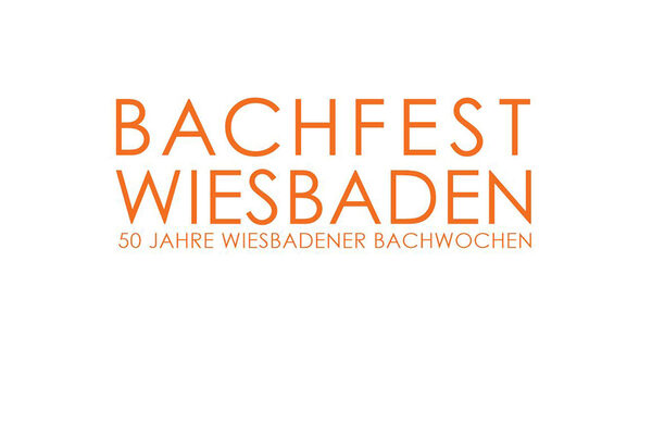 Logo Bachfest Wiesbaden - 50 años del Festival de Bach de Wiesbaden