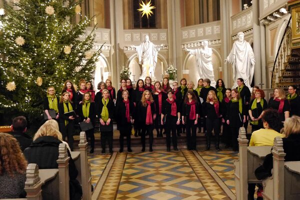 Choir in church