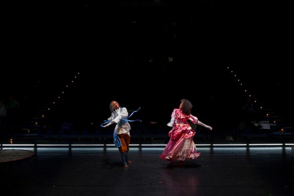 Bailarinas en el escenario