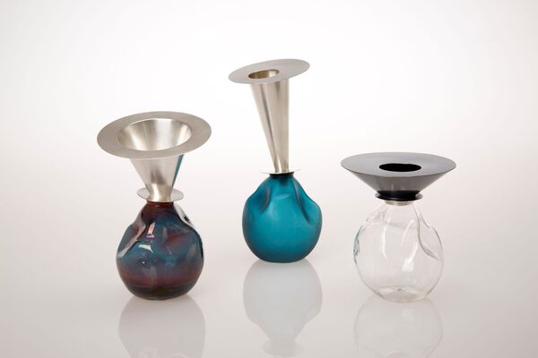 Three vases