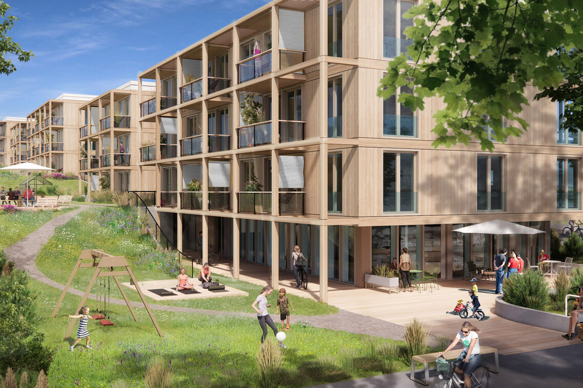 Illustration Wohnprojekt