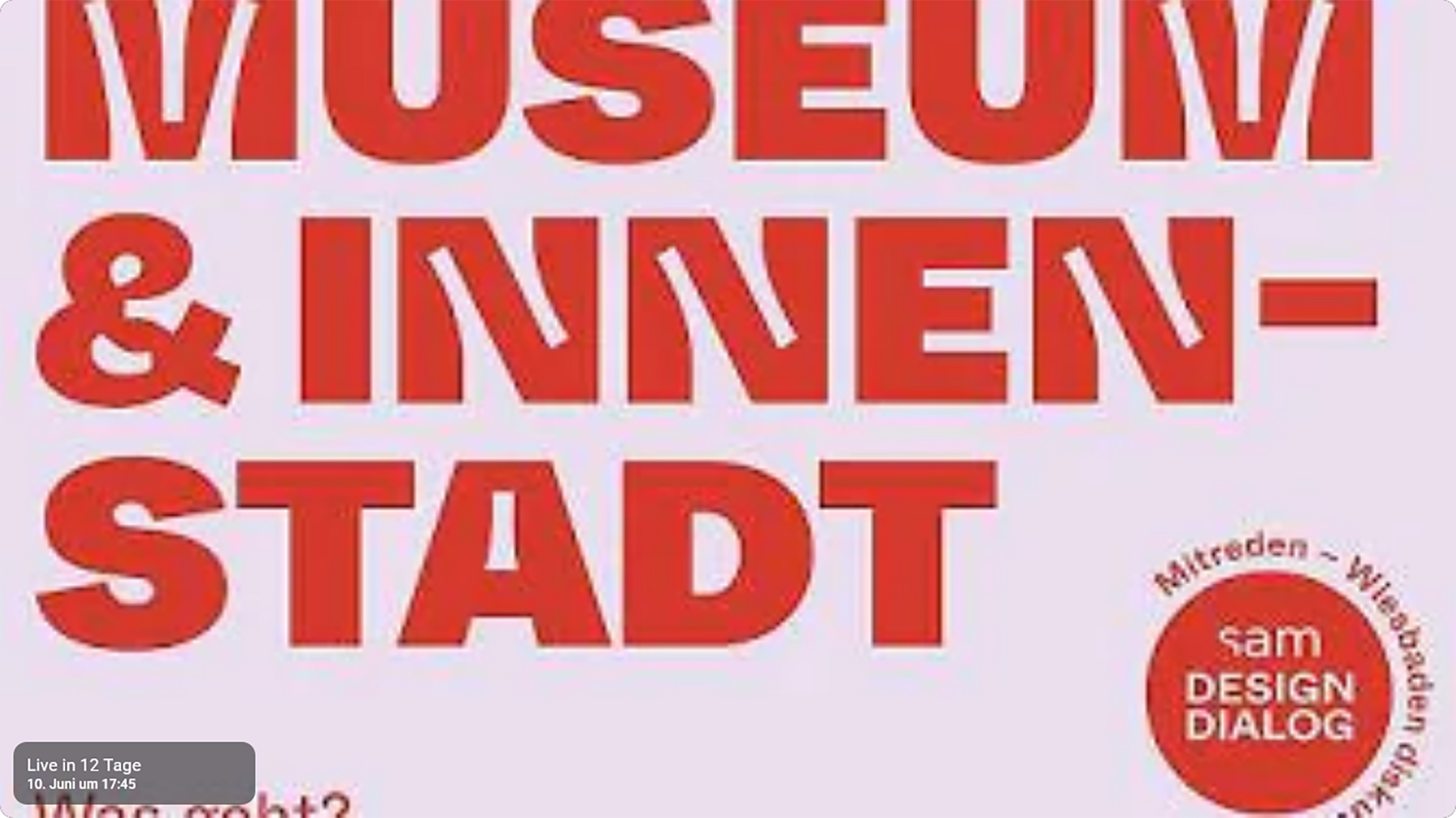 sam-Logo - Museen und Innenstadt