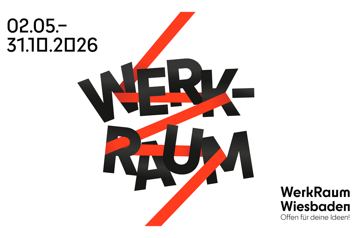 Лого Werkraum Wiesbaden с дата 2 май - 31 октомври 2026 г.