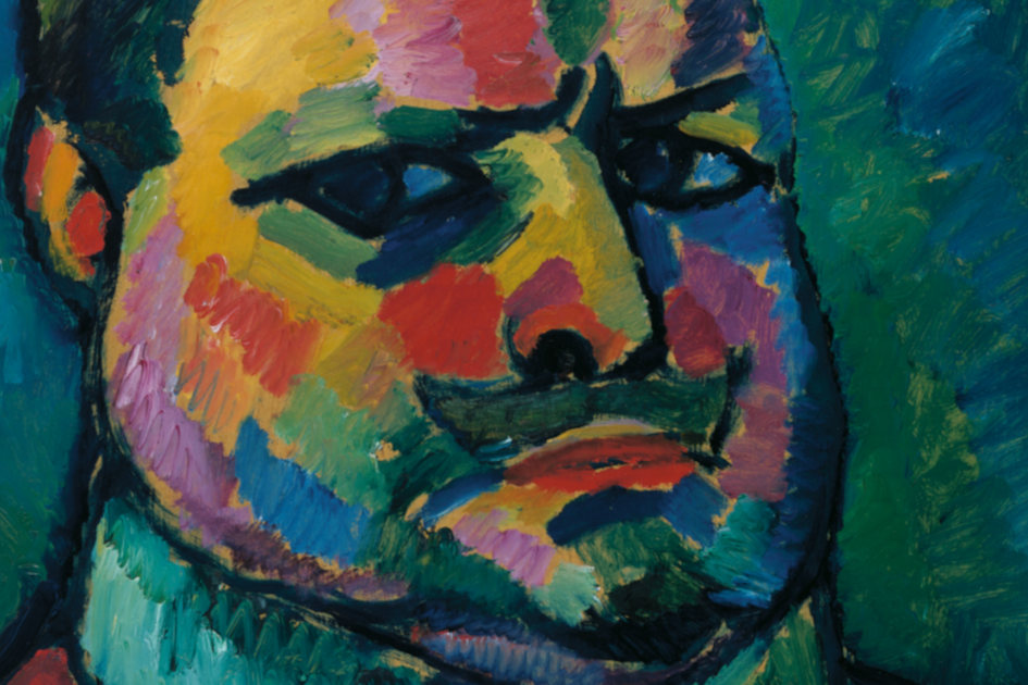 A self-portrait by Alexej von Jawlensky.