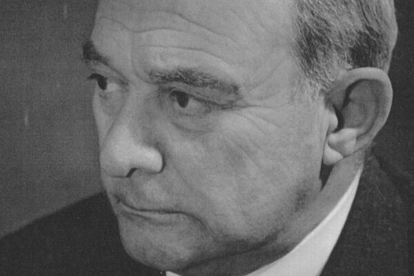 Helmuth Plessner, Porträt in Schwarz-weiß