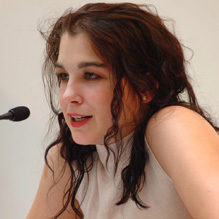 Der George-Konell-Preis wurde 2008 an Silke Scheuermann verliehen.