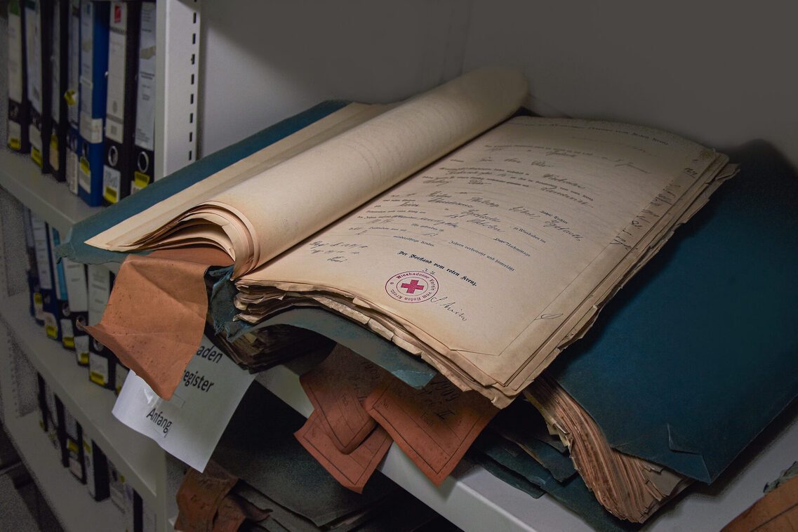 Sterbeurkunde in den Beständen des Stadtarchivs