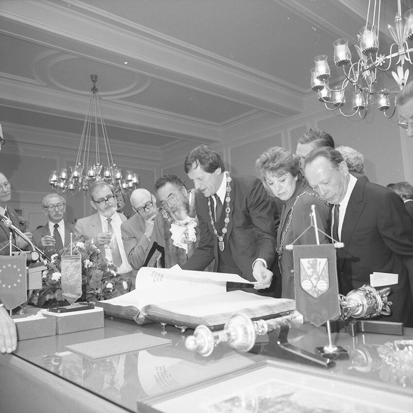 Delegazione inglese di Tumbridge Wells in visita a Wiesbaden