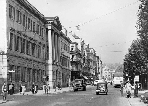 Blick in die Wilhelmstraße 1950
