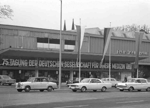 Rhein-Main-Hallen beim 75. Internistenkongress