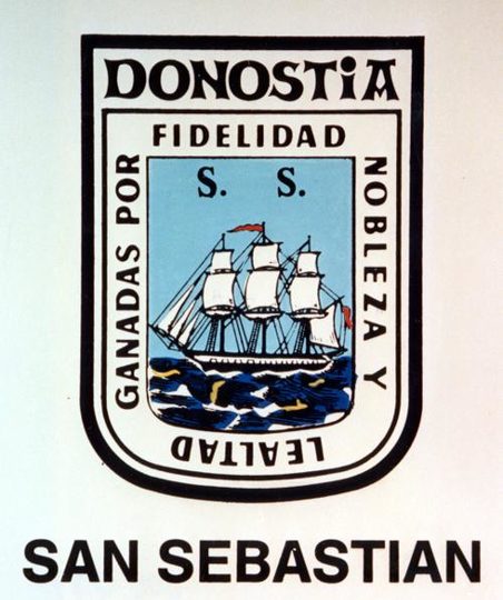 Wappen der Stadt San Sebastián