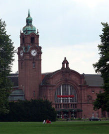 Ansicht des Hauptbahnhofs