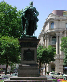 Ansicht Denkmal am Kaiser-Friedrich-Platz